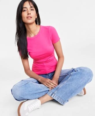 On 34th Womens Ribbed T-Shirt, Create Spicy 194145338774 S RT $21.5