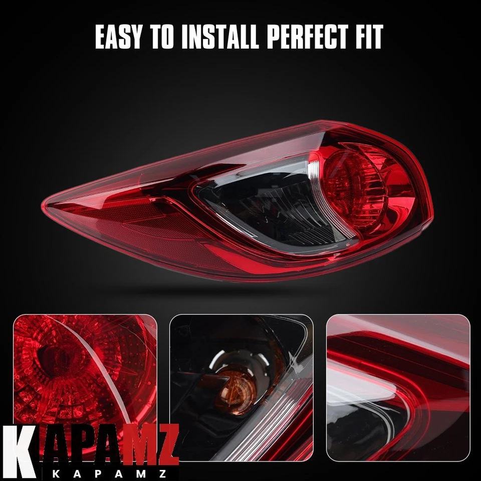 For 2013 2014 2015 2016 Mazda CX-5 Driver Side Outer Body Mounted Tail Light LH - Изображение 3 из 4