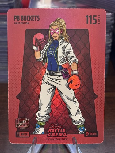2026 Bo Jackson Battle Arena - PB BUCKETS - Brawl Red Battlefoil #RBF-78