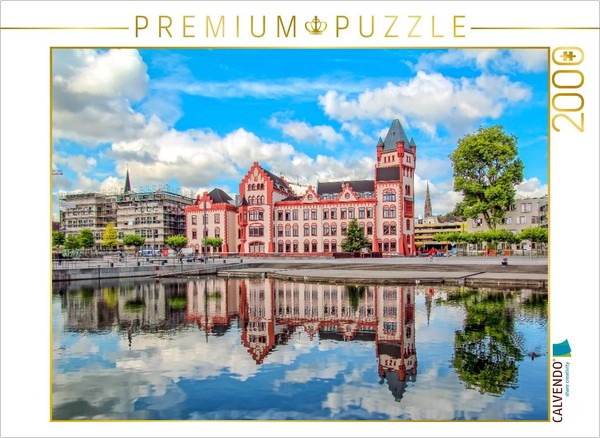 Calvendo Puzzle Dortmund, Phoenix Lake, HöRder Castle | 2000 Pieces, Finished Si-image