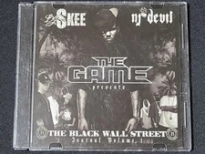 The Game Black Wall Street CD Mixtape HTF OOP Snoop Akon Jayo Felony 