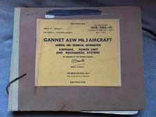 Air Ministry Publication Fairey Gannet AEW.3  General And Technical Info Manual
