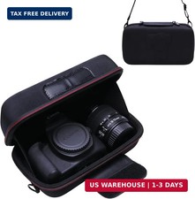 Case for Canon EOS Rebel T7/R50/R100 DSLR SLR Camera and 18-55mm Len Black  Har