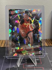 2025 Panini Prizm WNBA #61 Te-Hina Paopao - Cracked Ice Prizm (RC) Atlanta Dream