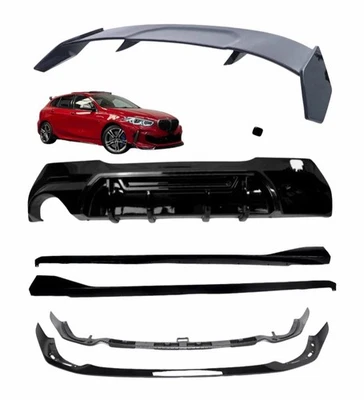 STM BMW 1 SERIES F40 BODYKIT BODY KIT FRONT SPLITTER REAR DIFFUSER FLAT ROOF SPOILER