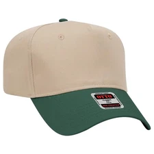 OTTO CAP 5 Panel Mid Profile Baseball Cap OTTO 31-069