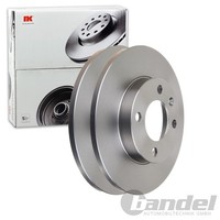 2X NK Bremsscheiben 239Mm Voll Vorne Passend FÜR Seat Cordoba Ibiza Toledo VW