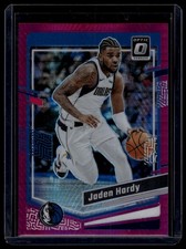 2023-24 Donruss Optic #55 Jaden Hardy Hyper Pink