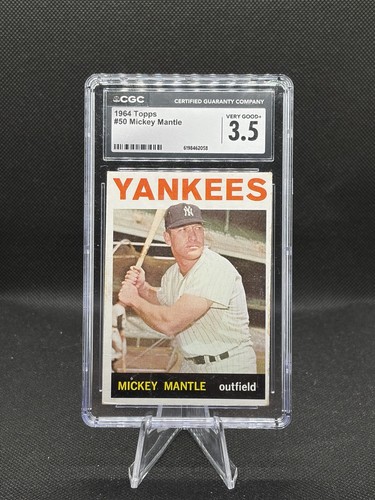 Mickey Mantle #50 — 1964 Topps baseball card