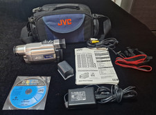 JVC GR-DVL210A Handheld MiniDV Camcorder Silver Tested Full Working PAT Tested