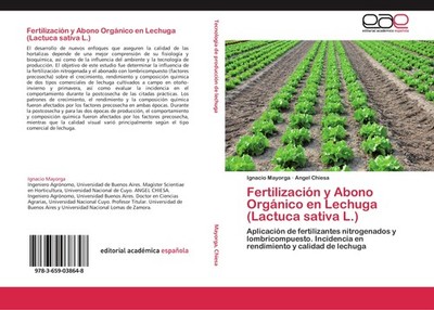 Fertilización y Abono Orgánico en Lechuga (Lactuca sativa L.) Ignacio Mayorga