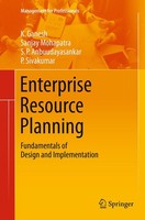 Enterprise Resource Planning K. Ganesh