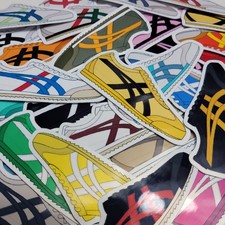 Onitsuka tiger Mexico 66 Vinyl Sticker lot of 32  Cool Fun collectible Supreme