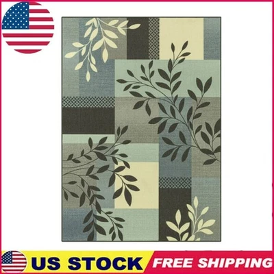 Traditional Area Rugs Print W/ Non Slip Latex Backing Kitchen Polyester Pile New - Image 1 of 4
