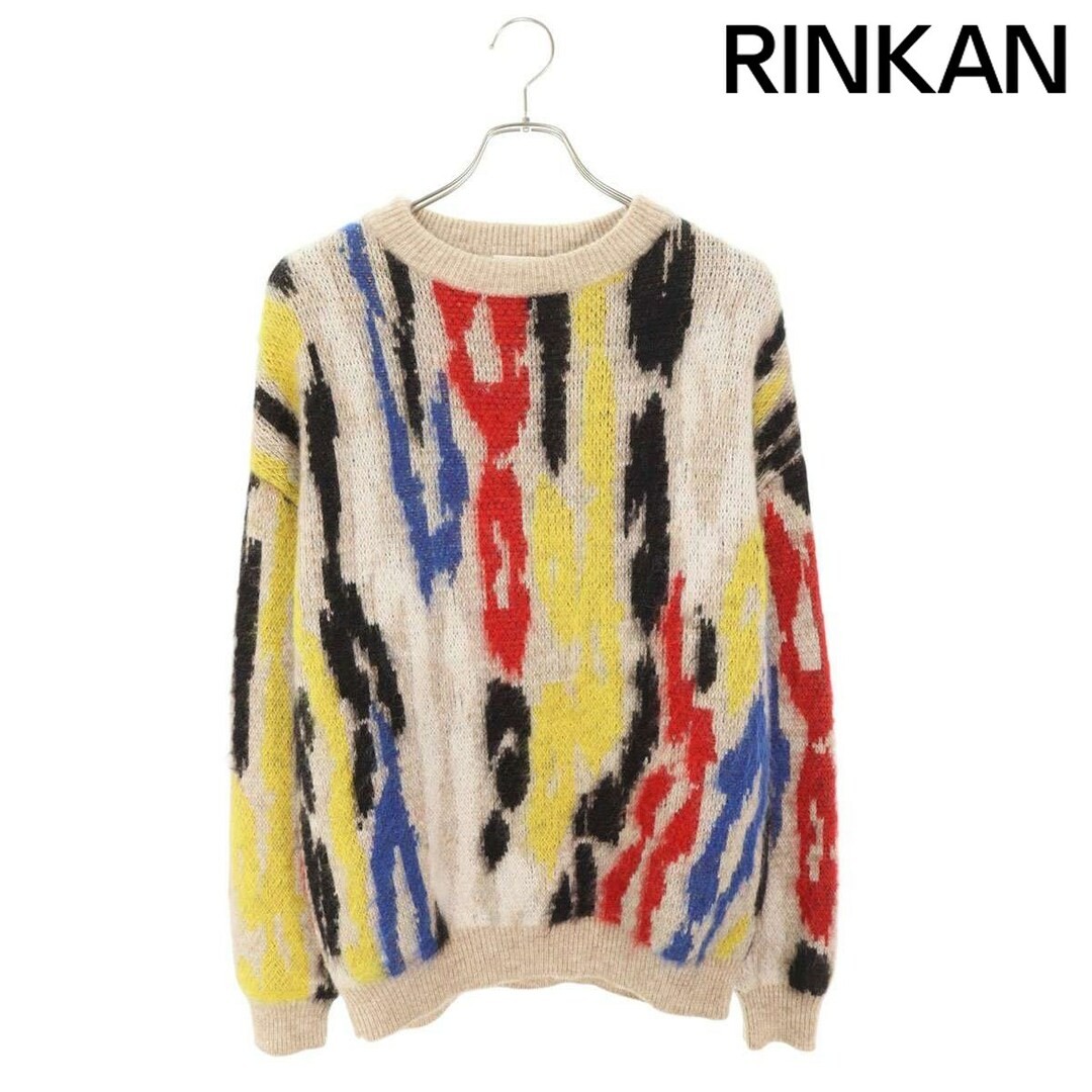 Saint Laurent Paris 665871 Y75CX maglia multicolore misto cashmere uomo XS usata f9