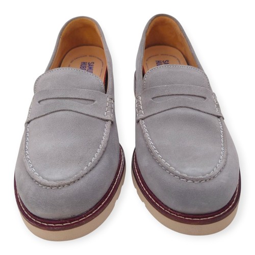 Samuel Hubbard Womens Tailored Traveler Suede Penny Loafer US 7.5 Wide ($265) - Picture 9 of 18