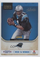 2011 Pepsi Rookie of the Week '11 Cam Newton (Playoff National Treasures) l3a