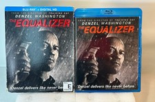 The Equalizer Blu-ray/Digital, 2014 W/ Slipcover, Case Inserts, Tested