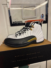 Jordan Air Jordan 12 Retro Royalty White/Black/Metallic Gold SZ 9.5 CT8013-170