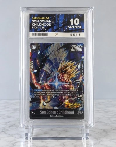 Dragon Ball Super Fusion World FS09-10 Son Gohan Childhood 2025 Shallot ACE 10