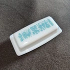 Vintage Pyrex Butterprint Butter Dish MINT No Flaws