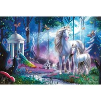 Schmidt Spiele Einhornstute Mit Fohlen, 200 Teile