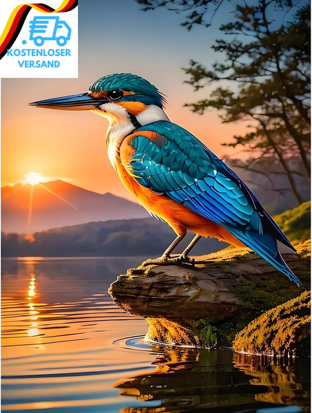 Dpidea Diamond Painting Erwachsene VöGel, Diamond Painting Bilder Diy 5D Diamant-image