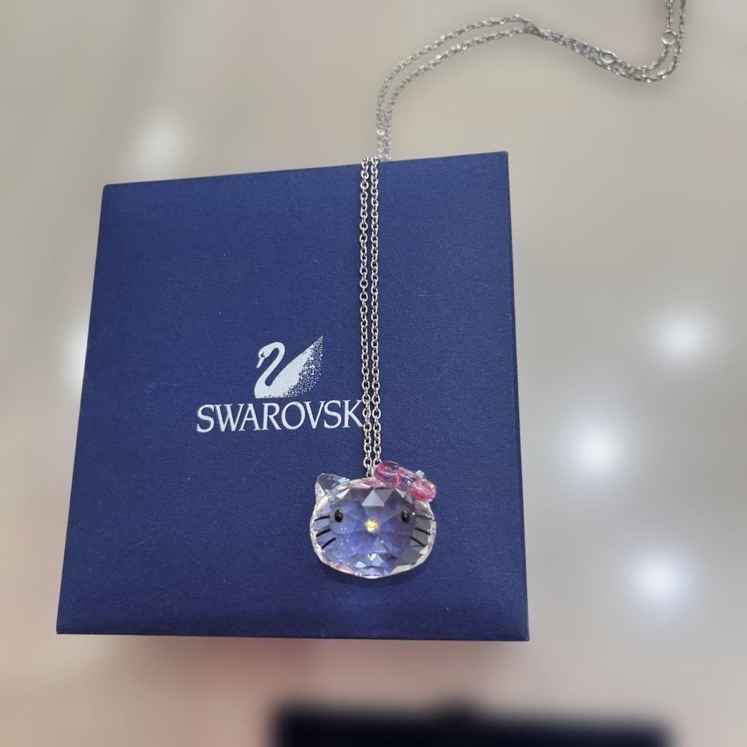 SWAROVSKI Hello Kitty Sweet Bead　ネックレス mint Swarovski × Hello kitty collaboration Kawaii Crystal