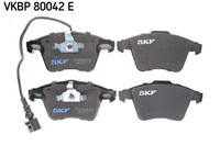 SKF Bremsbelagsatz Scheibenbremse Vkbp 80042 E FüR VW Transporter T5 Bus 7HB 7HJ