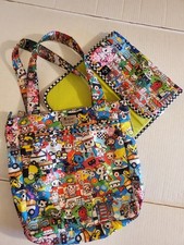 Tokidoki Be Light Sushi Cars Tote Changing Pad. So Cute Vibrant Colors