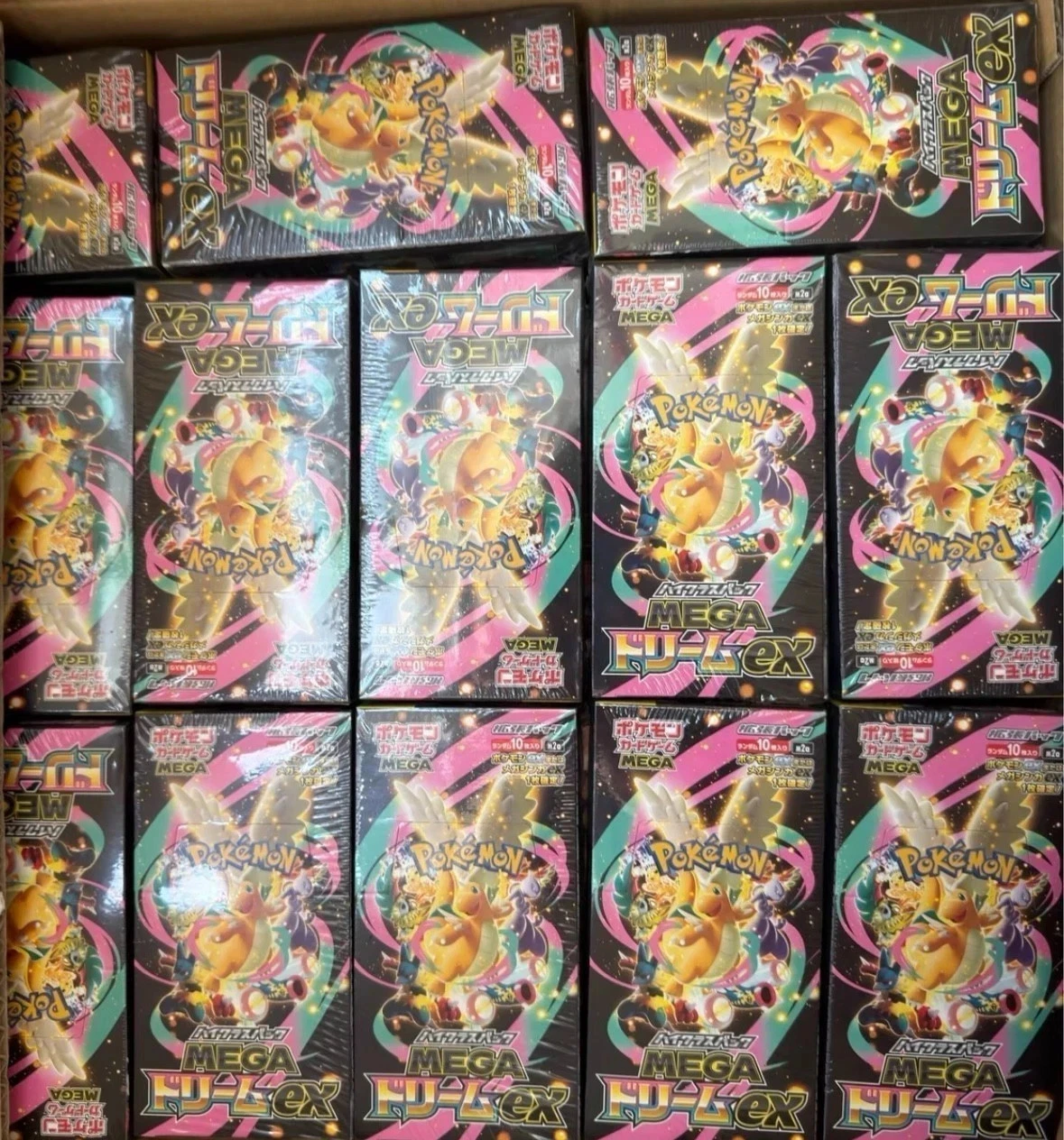 Pokemon TCG Game Card MEGA Dream ex M2a Booster Box Japanese Sealed Card image 4