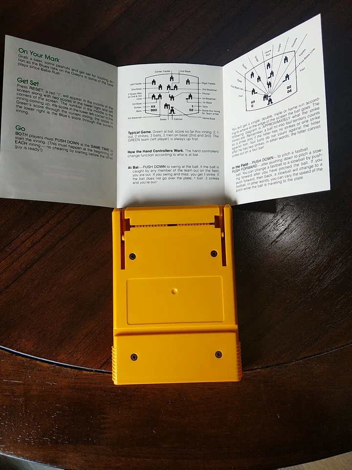 Fairchild Video Game System Cartridge Videocart 12 Baseball with Box - Image 4 of 4