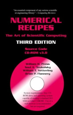 Numerical Recipes Source Code CDROM 3rd Edition The Art of Scientific Computing
