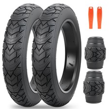 MEGHNA Fat Bike Tire 20 x 4.0 inch Mountain 20 x - 2 Tires, Black