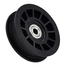 Flat Idler Pulley for For POULAN and For Craftsman Lawnmowers Metal Replacement