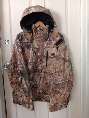 Carhartt Men's Camouflage Storm Defender Jacket 101090 977 Size