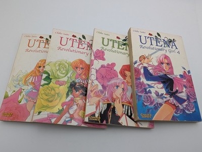 Utena   Revolutionary Girl (dt., Carlsen) Bände 1 4 | deutsche Ausgabe | gebrauc
