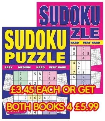 MARTELLO UK Sudoku Puzzle Book Adults Trivia UK Fun