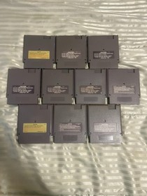 Lot of 10 Nintendo NES Games