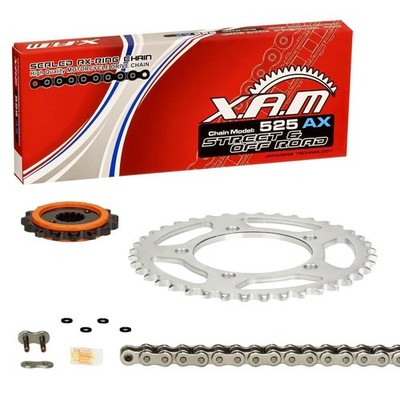 SILENT Kettensatz Suzuki GSR 600, 06-11 (B9) XAM extra verstärkt