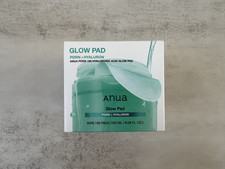Anua PDRN  Hyaluron Glow Pad 60 Pads 180 ml / 6.08 fl oz   New Sealed