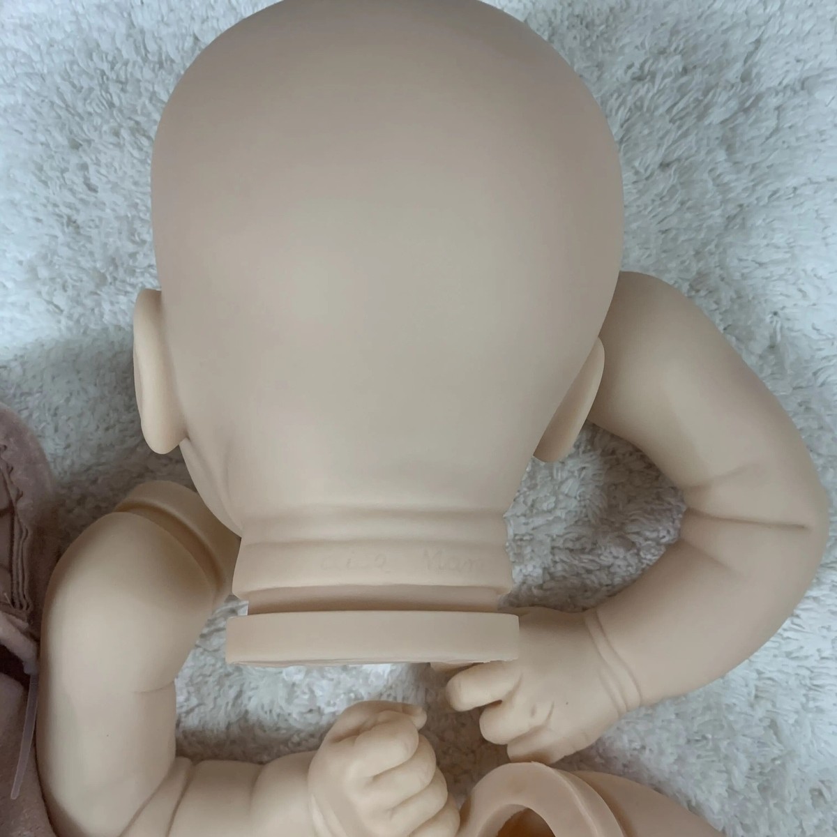 19in Valentina Reborn Baby Doll Kit with Cloth Body Fresh Color