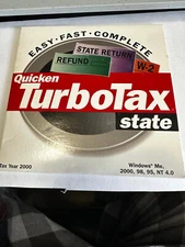 Quicken TurboTax Tax Year 2000 Software CD