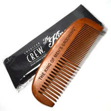 American Crew - The King - Wooden Comb & Pouch