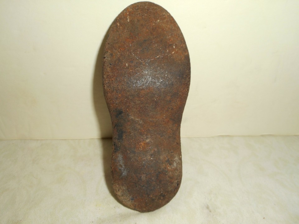 Antique Cobbler's Cast Iron Shoe Form Small Child Size Repair Tool c ...