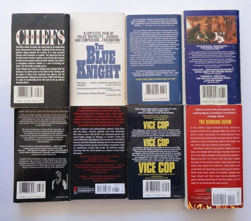 Lot of 8 Police, Detective Paperbacks Vice, Undercover, Fiction & Nonfiction, - Picture 3 of 3