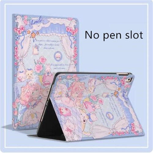Silk Leathe Case For iPad9th Cartoon prince Cover For iPad Air5 4 10.9 10th2022 - Picture 9 of 12