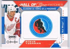 2021-22 O-PEE-CHEE HOF LOGO PATCHES STEVE YZERMAN DETROIT RED WINGS #HOF-8