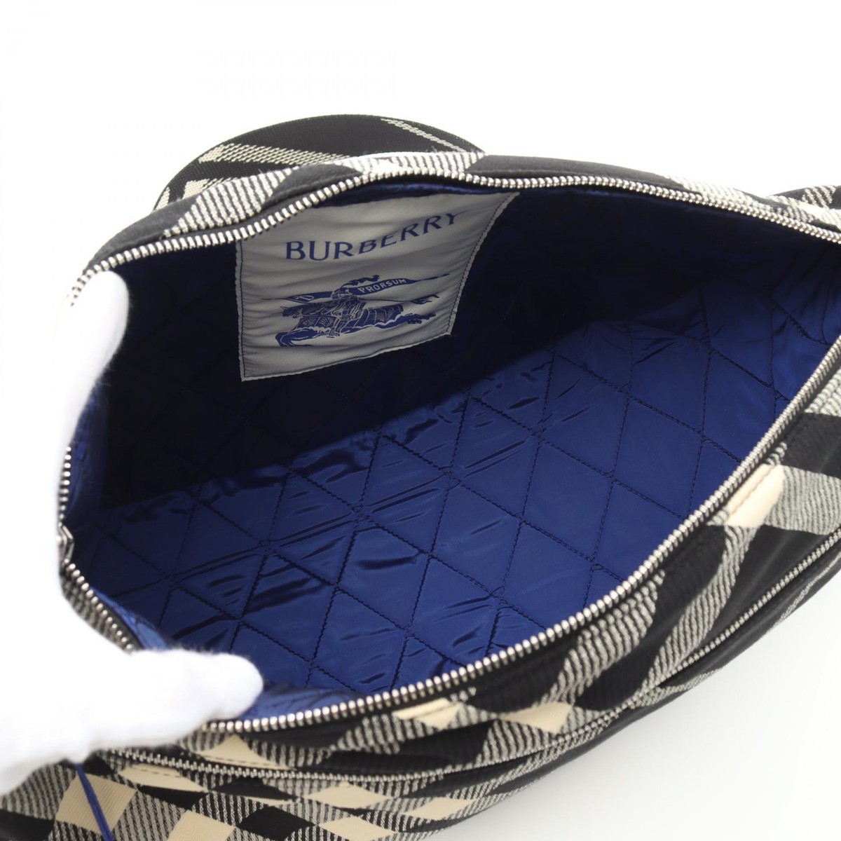 BURBERRY Large Shield Messenger Shoulder Bag 8089304 Fabric BURBERRY Large Shield Messenger Shoulder Bag 8089304 Fabric
