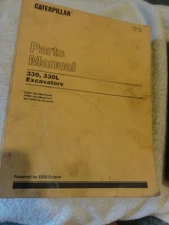 OEM Caterpillar CAT Factory 330 330L 3306 Excavator Parts Manual Catalog BOOK